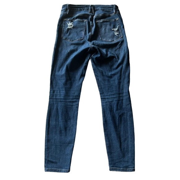 Good American Jeans Womens 29 Good Legs Slimming Stretch Classic Distressed - Picture 7 of 15